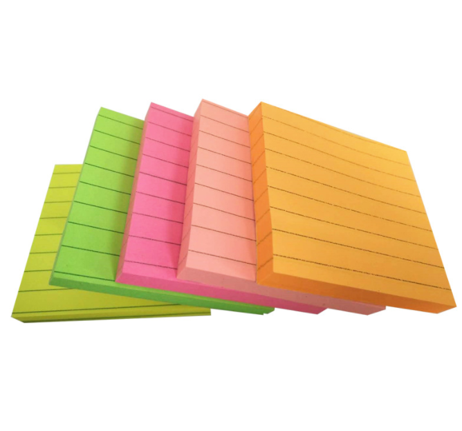 lined note pad