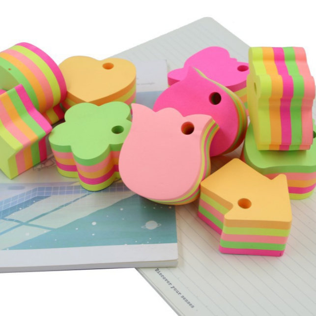 Creative cartoon sticky notes