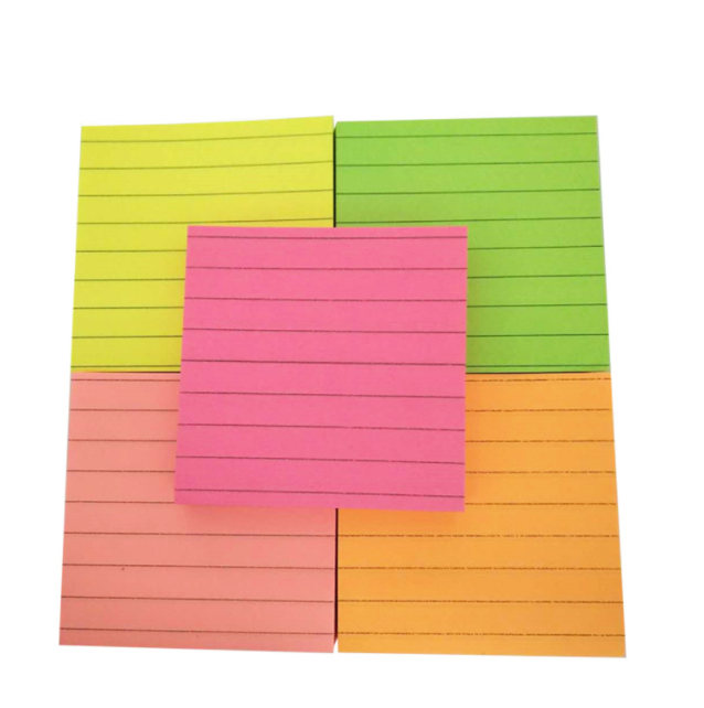 lined note pad